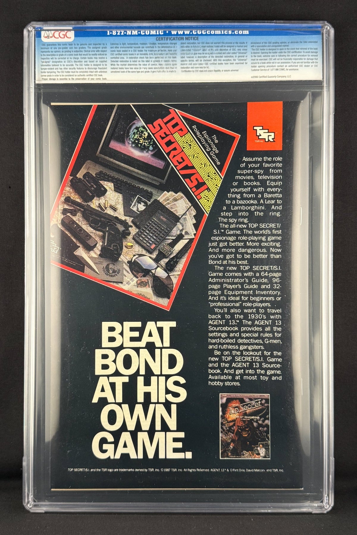 Amazing Spider-Man #300 (1988) CGC 9.6 Todd McFarlane - 1st app Venom