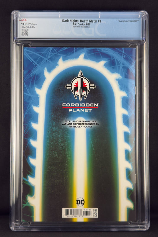 Dark Nights: Death Metal #1 (2020) CGC 9.8 Jeehyung Lee Variant Ltd 1500