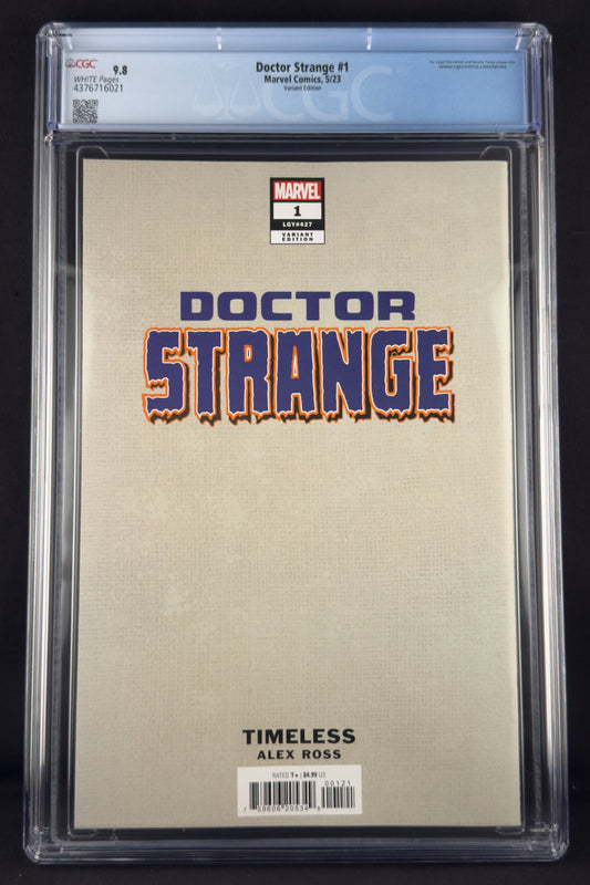 Doctor Strange #1 (2023) CGC 9.8 Alex Ross Timeless Virgin Variant