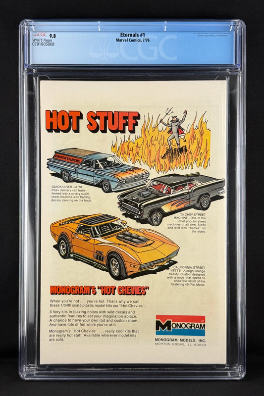 Eternals #1 (1976) CGC 9.8 Jack Kirby - 1st app Eternals