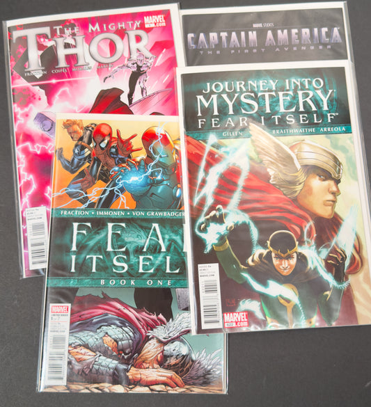 Marvel Fear Itself 47-Comic Lot | Complete #1–7 Series, Thor, Loki & More NM- to NM+