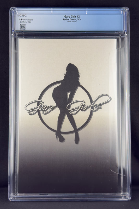 Garv Girls #2 (2024) CGC 9.8 Keith Garvey Pearl Linen Power Cover C