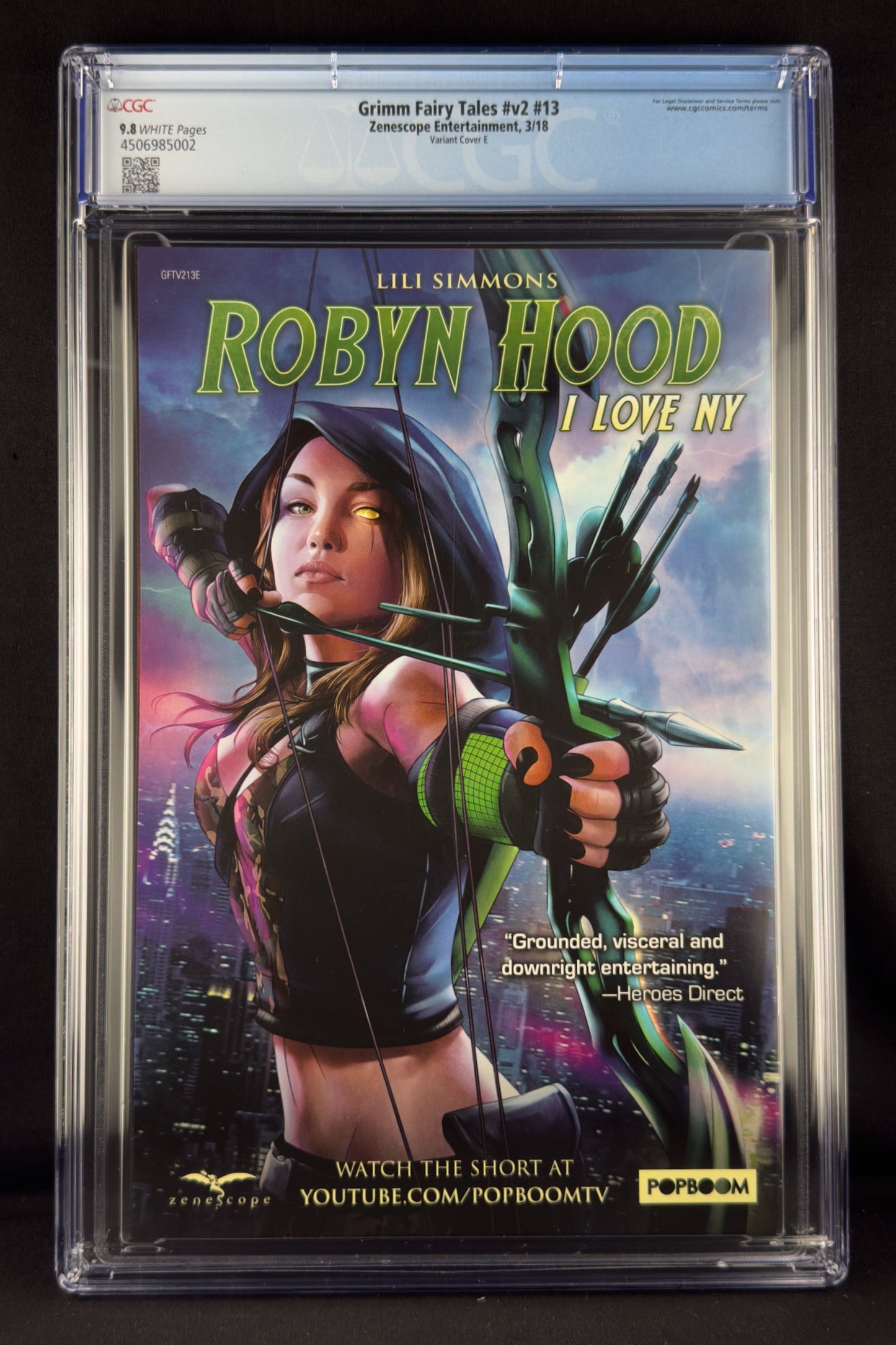 Grimm Fairy Tales (Vol. 2) #13 (2018) CGC 9.8 Paul Green Variant E Ltd 125