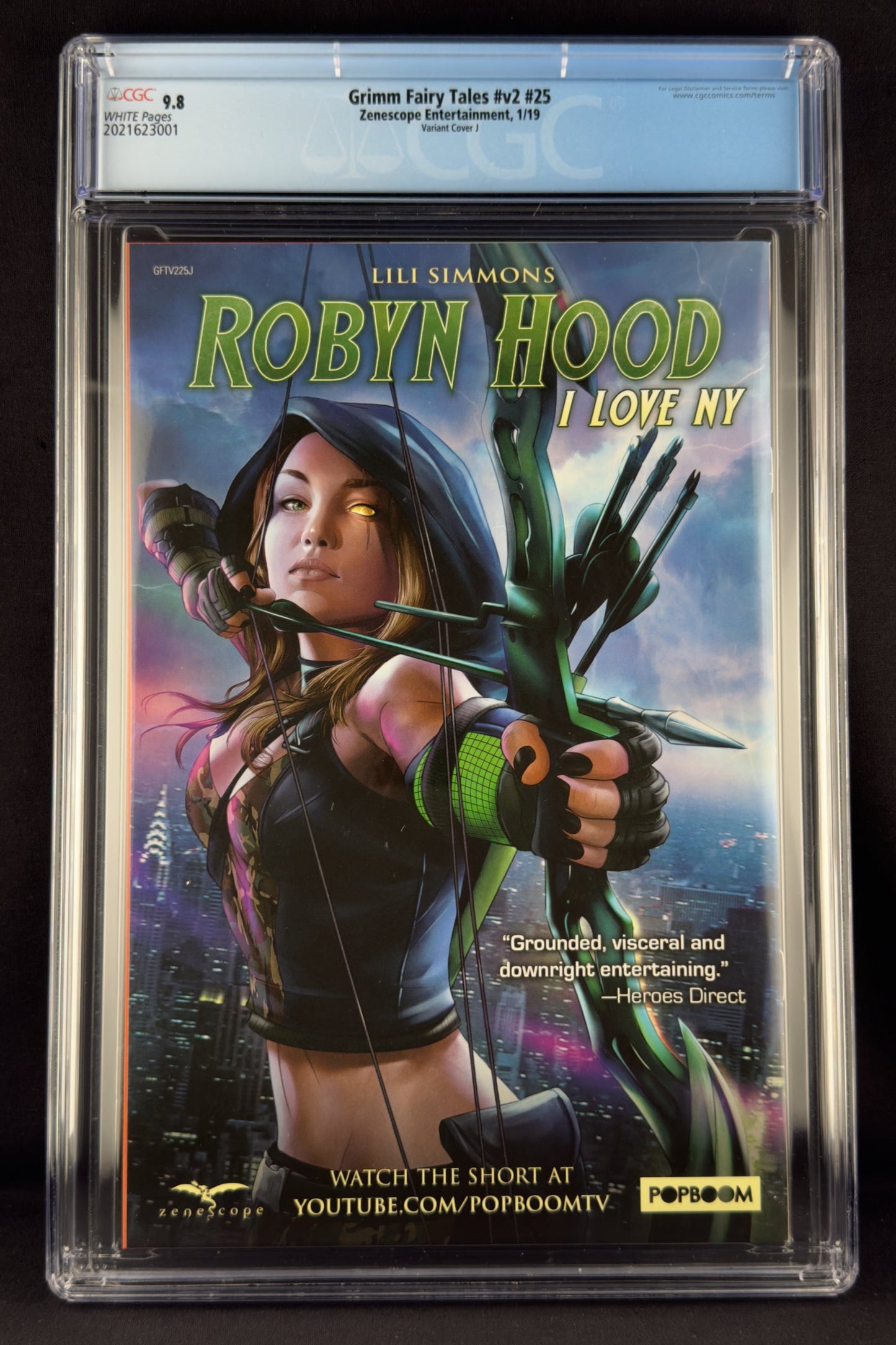 Grimm Fairy Tales (Vol. 2) #25 (2019) CGC 9.8 Keith Garvey Variant J Ltd 100