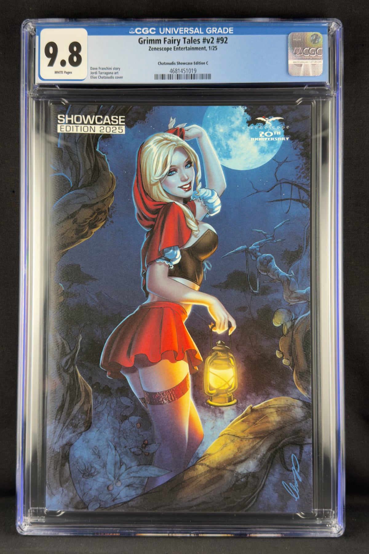 Grimm Fairy Tales (Vol. 2) #92 (2025) CGC 9.8 Elias Chatzoudis Showcase Edition C