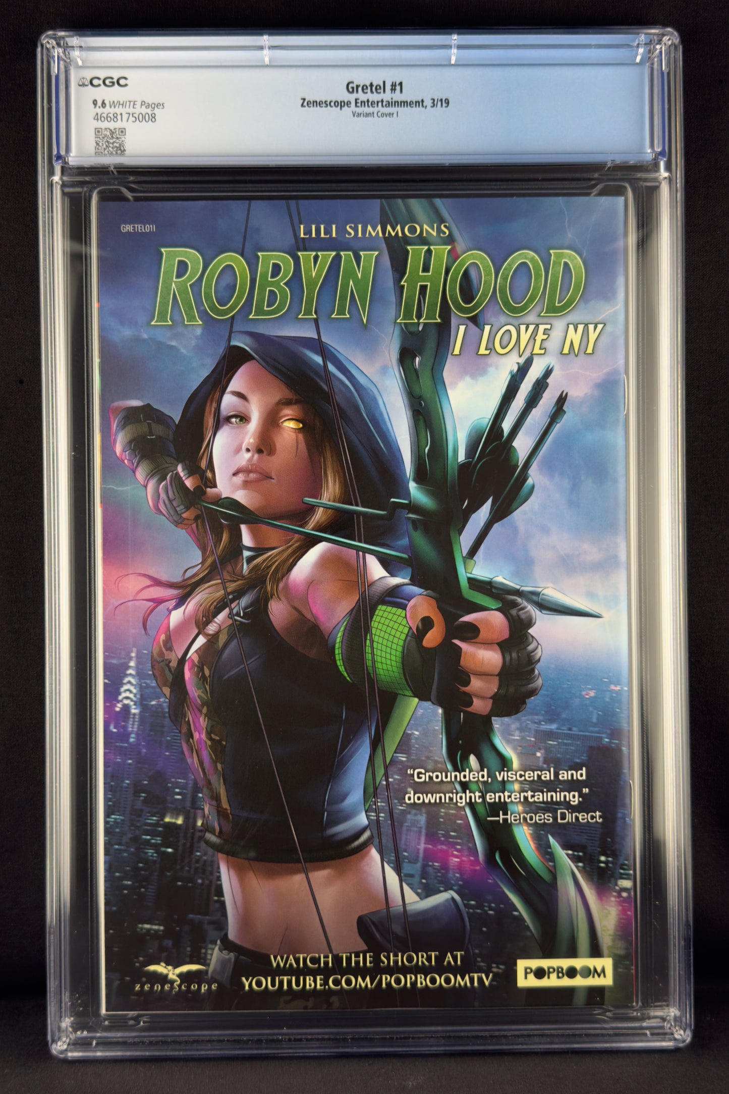 Gretel #1 (2019) CGC 9.6 Paul Green Variant I - Star Wars Cosplay