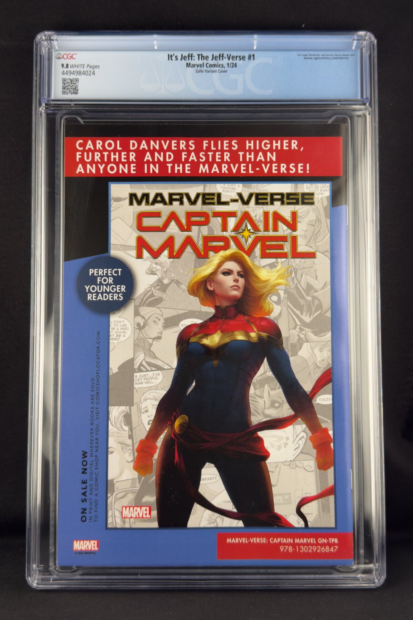 It's Jeff! The Jeff-Verse #1 (2024) CGC 9.8 Chrissie Zullo Variant