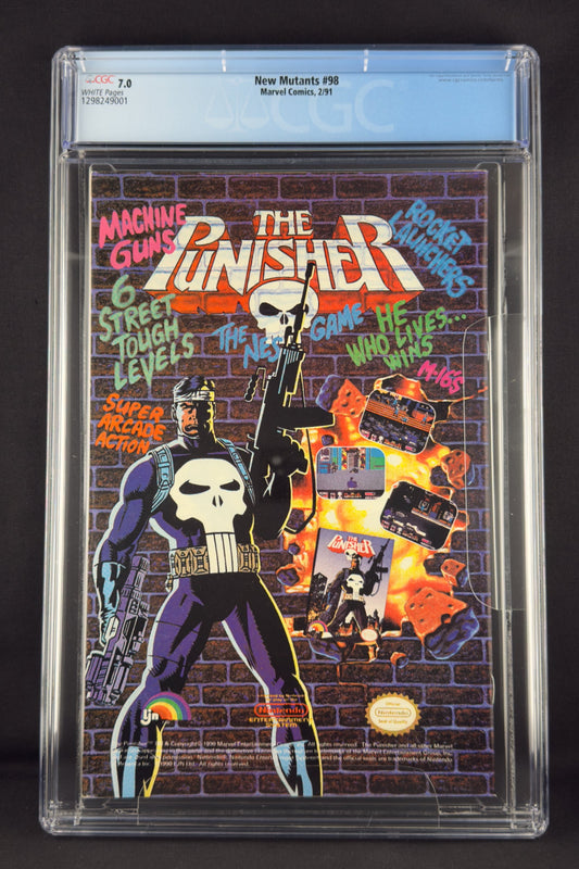 New Mutants #98 (1991) CGC 7.0 Rob Liefeld - 1st app Deadpool (Wade Wilson)