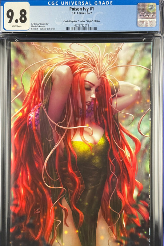 Poison Ivy #1 (2022) CGC 9.8 Kendrick "Kunkka" Lim Virgin Variant B Ltd 1500