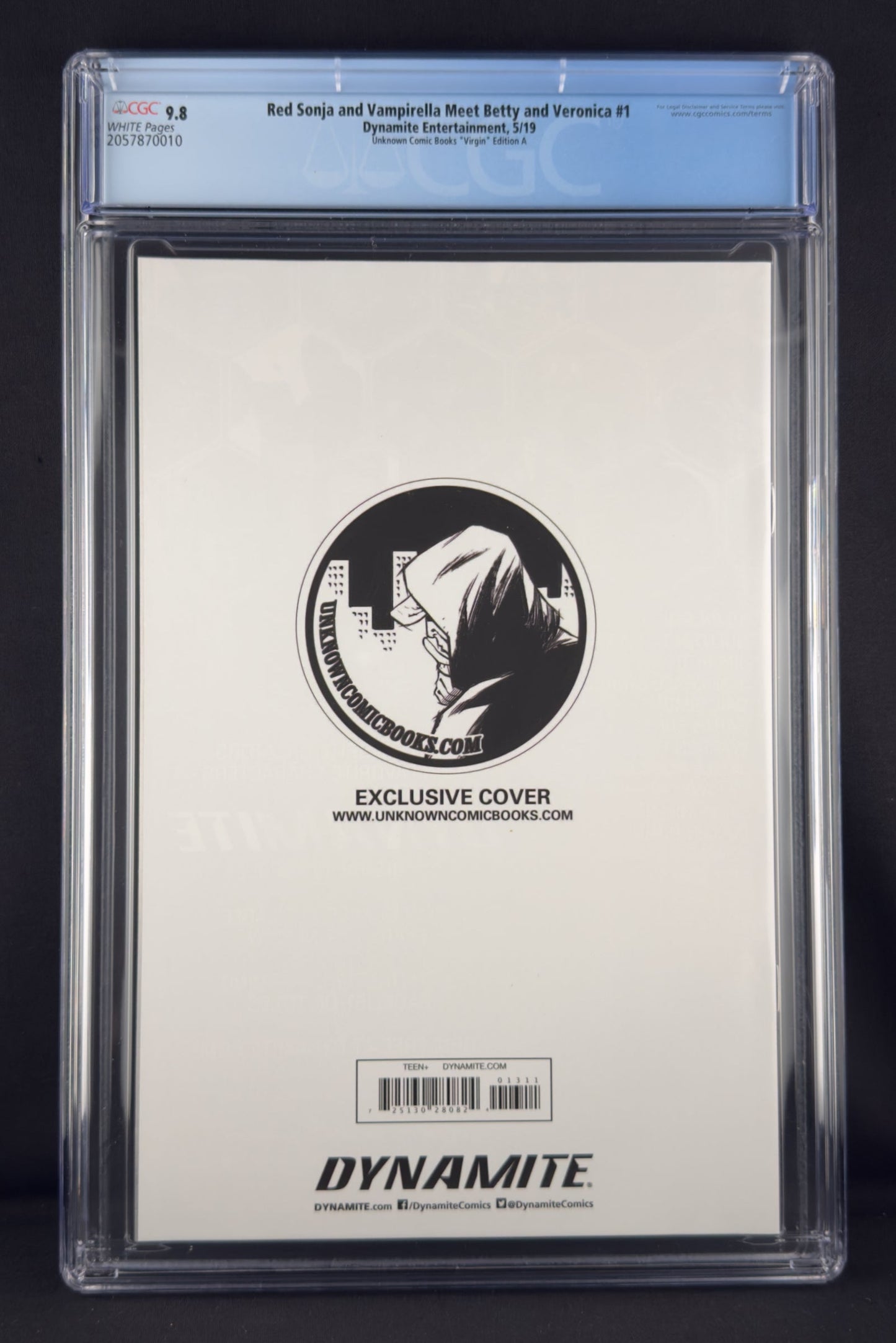 Red Sonja & Vampirella Meet Betty & Veronica #1 (2019) CGC 9.8 Shannon Maer Virgin Variant A