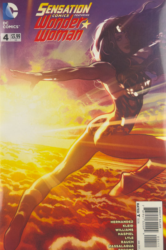 Sensation Comics Featuring Wonder Woman #4 (2015) CBCS 9.8 Adam Hughes