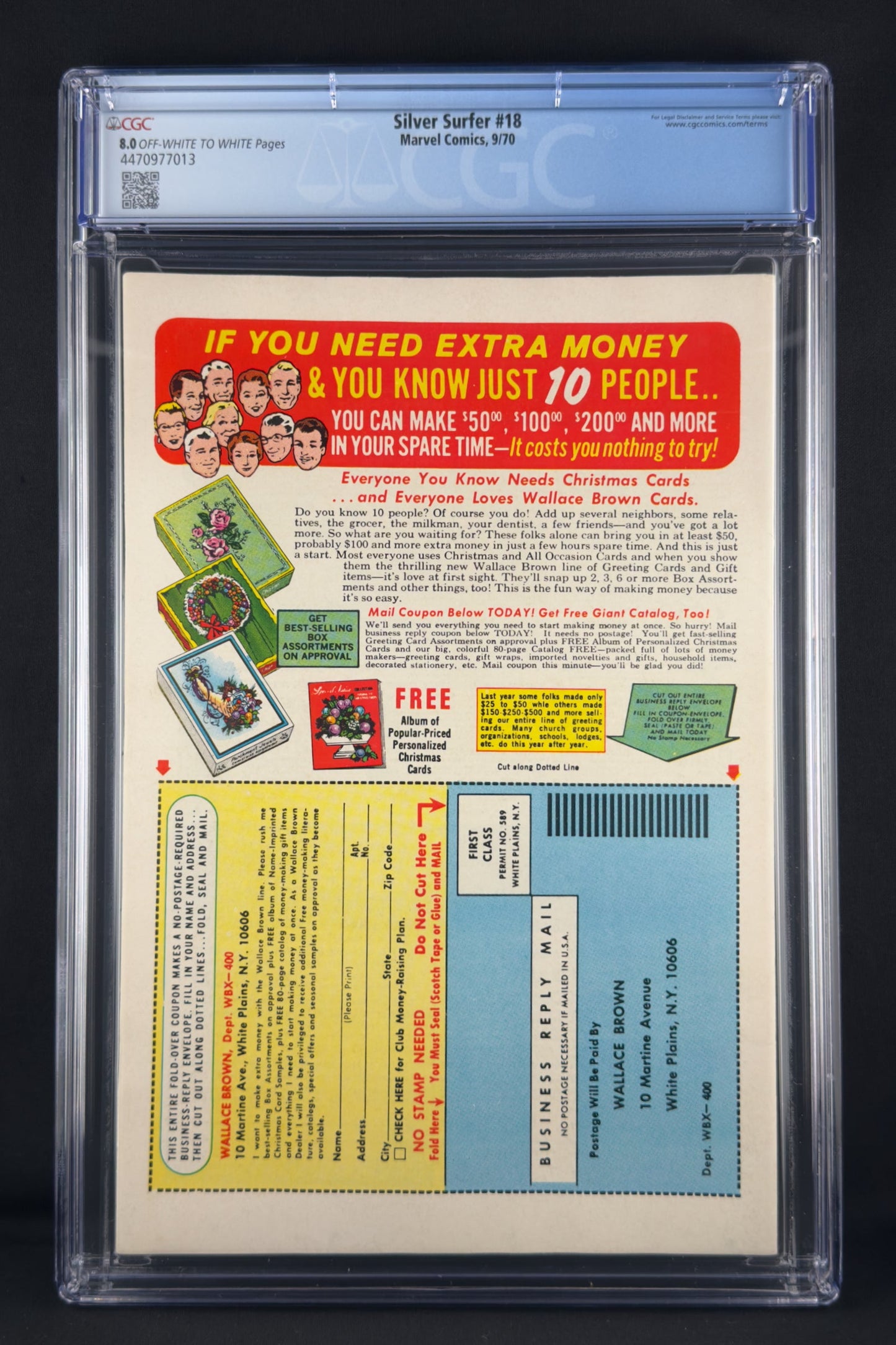 Silver Surfer #18 (1970) CGC 8.0