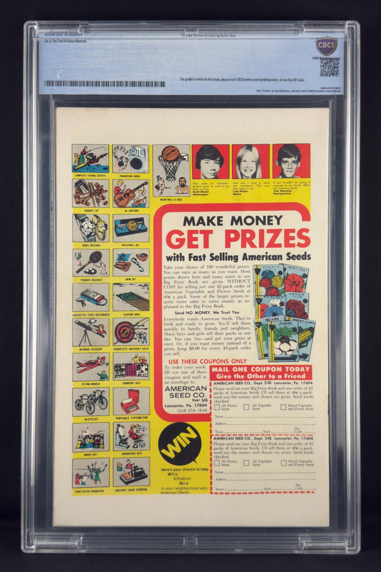 Strange Tales #180 (1975) CBCS 9.4 Jim Starlin - 1st app Gamora