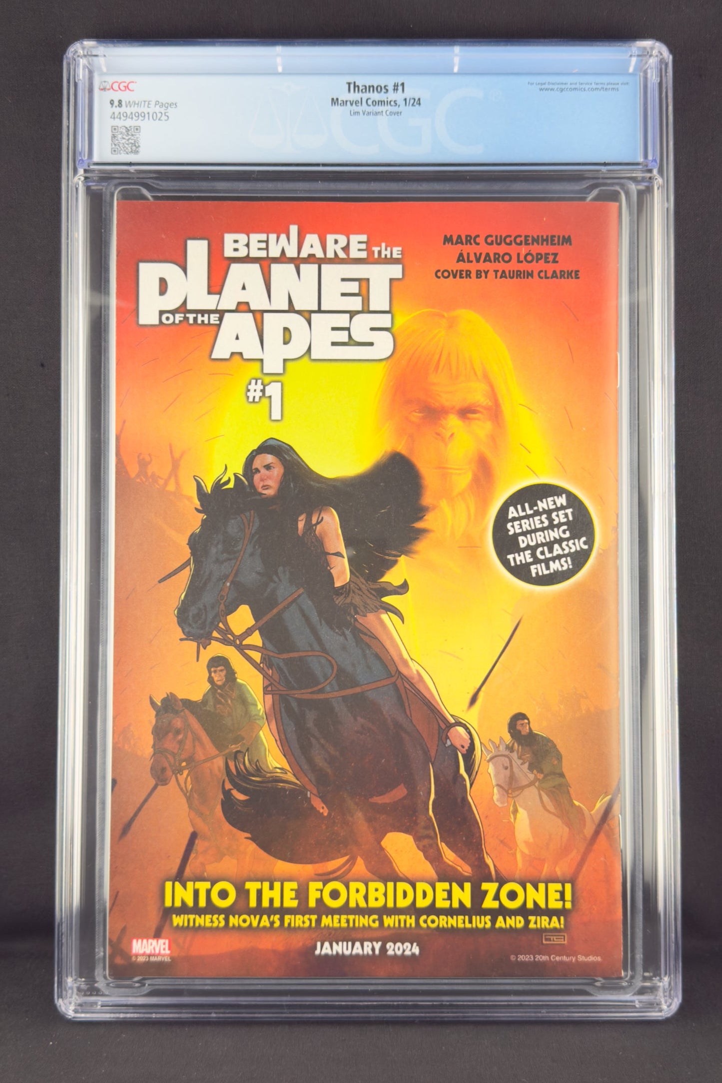 Thanos #1 (2024) CGC 9.8 Kendrick "Kunkka" Lim Variant