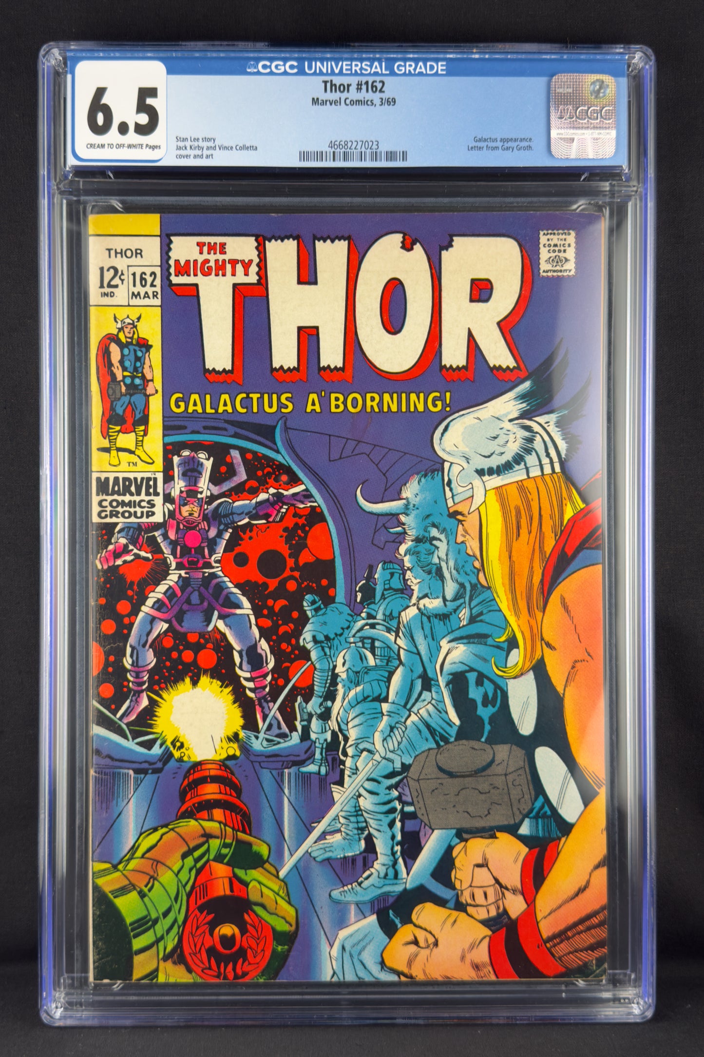 Thor #162 (1969) CGC 6.5 - Galactus