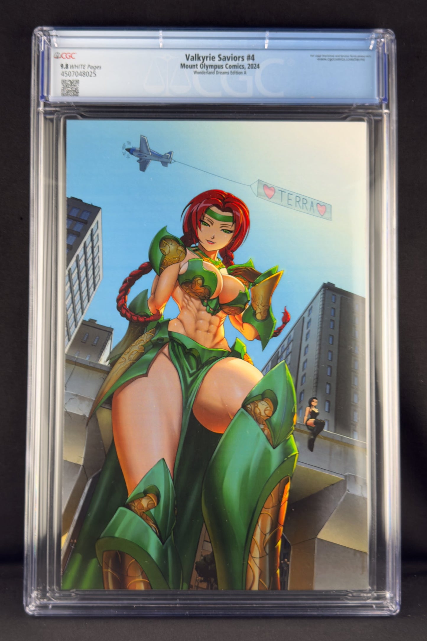 Valkyrie Saviors: Key of Storms #4 (2024) CGC 9.8 Blondynki Tez Graja Wonderland Dreams Virgin Variant A