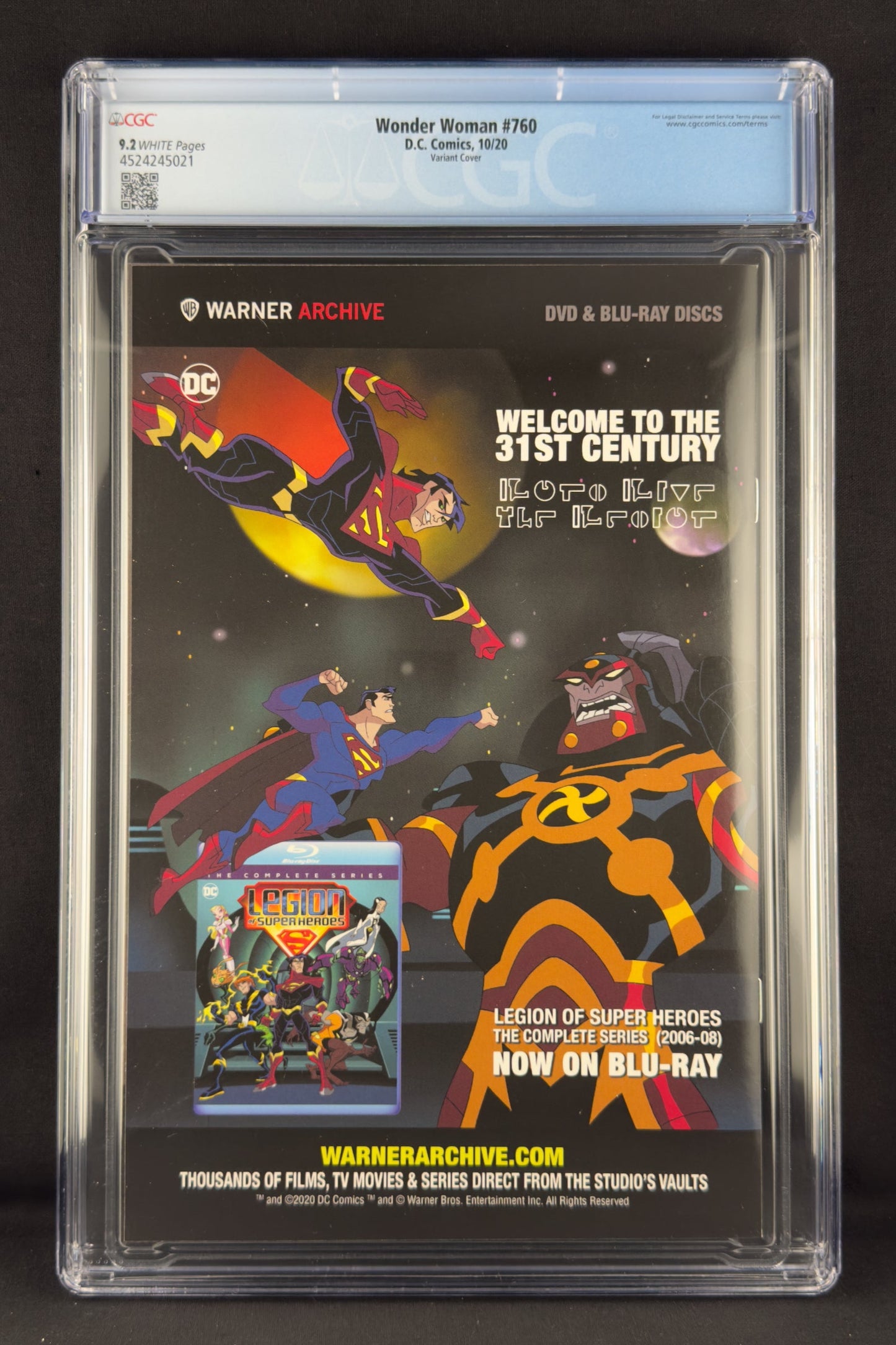 Wonder Woman #760 (2020) CGC 9.2 Joshua Middleton Variant B