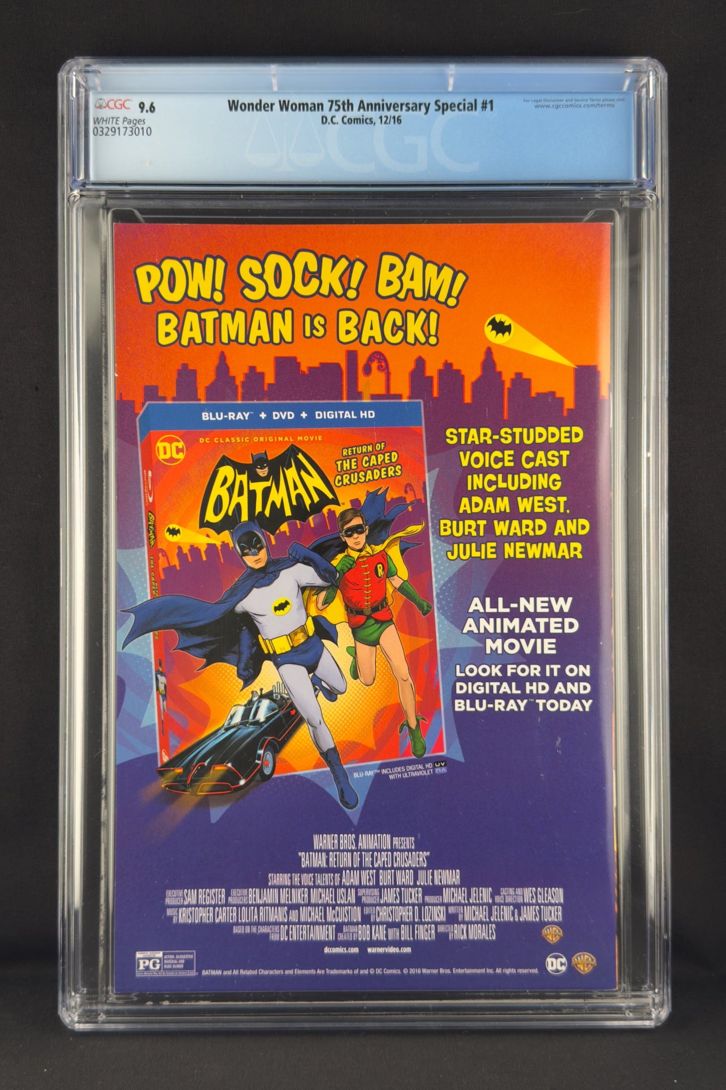 Wonder Woman 75th Anniversary Special #1 (2016) CGC 9.6 Jim Lee