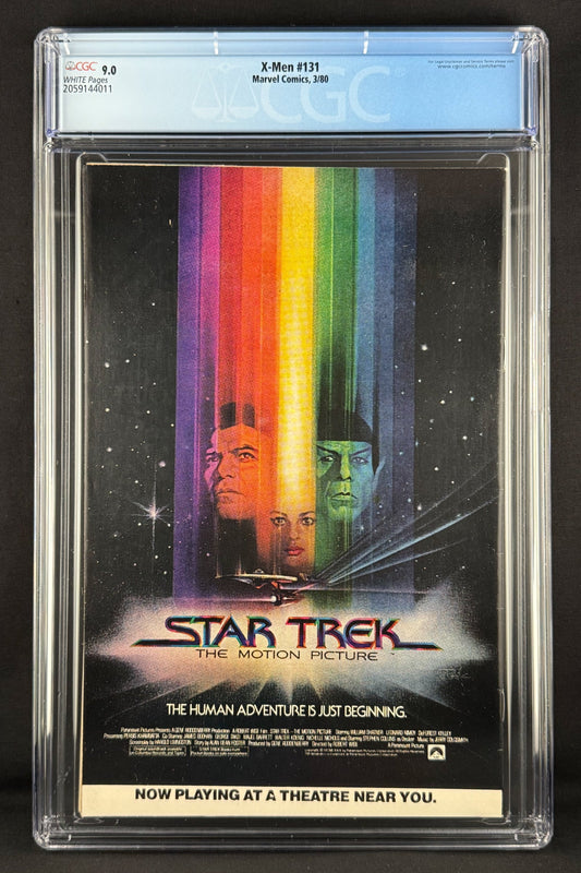 X-Men #131 (1980) CGC 9.0 John Byrne - 2nd app Dazzler