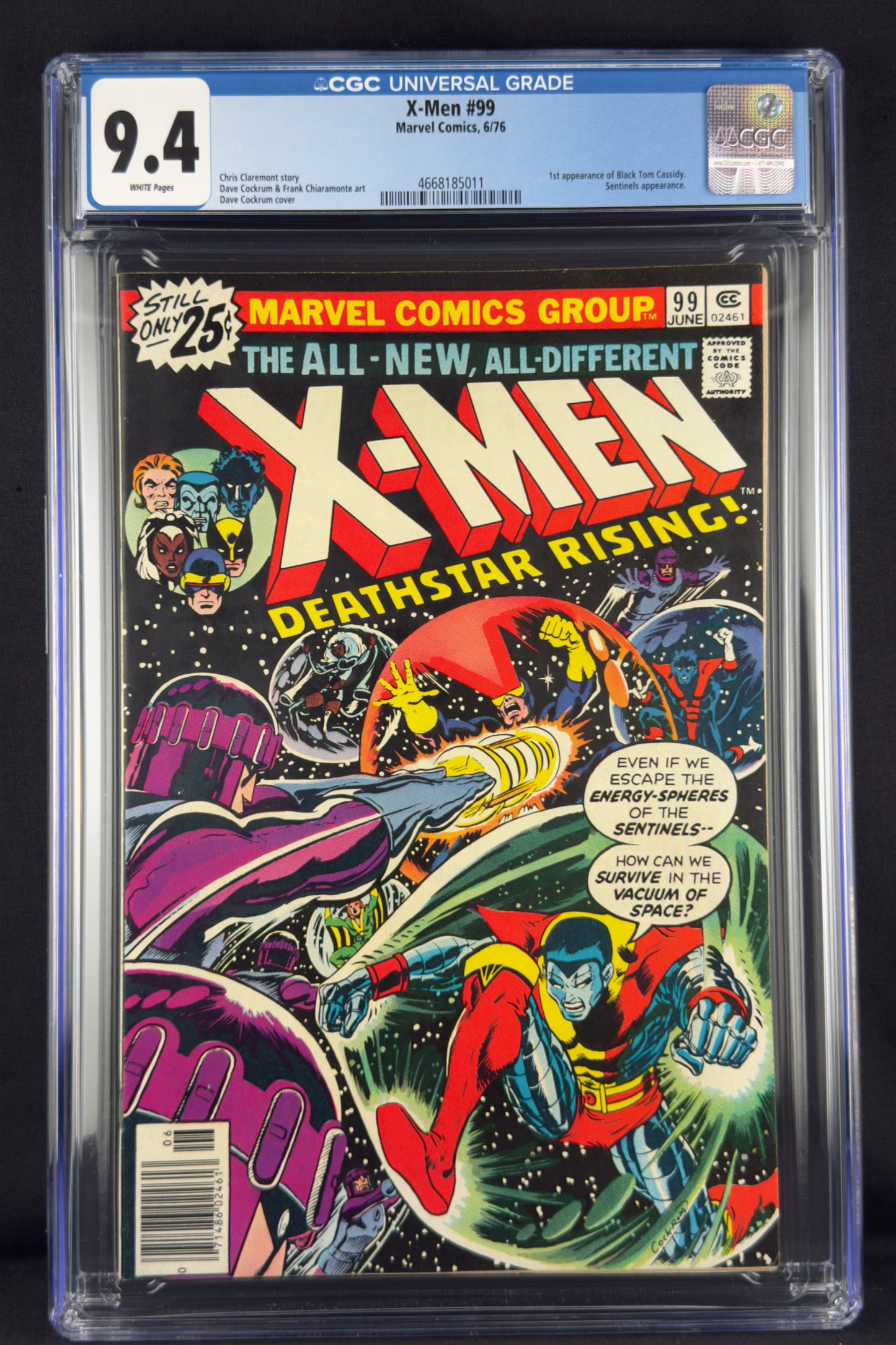 X-Men #99 (1976) CGC 9.4 - 1st app Black Tom Cassidy