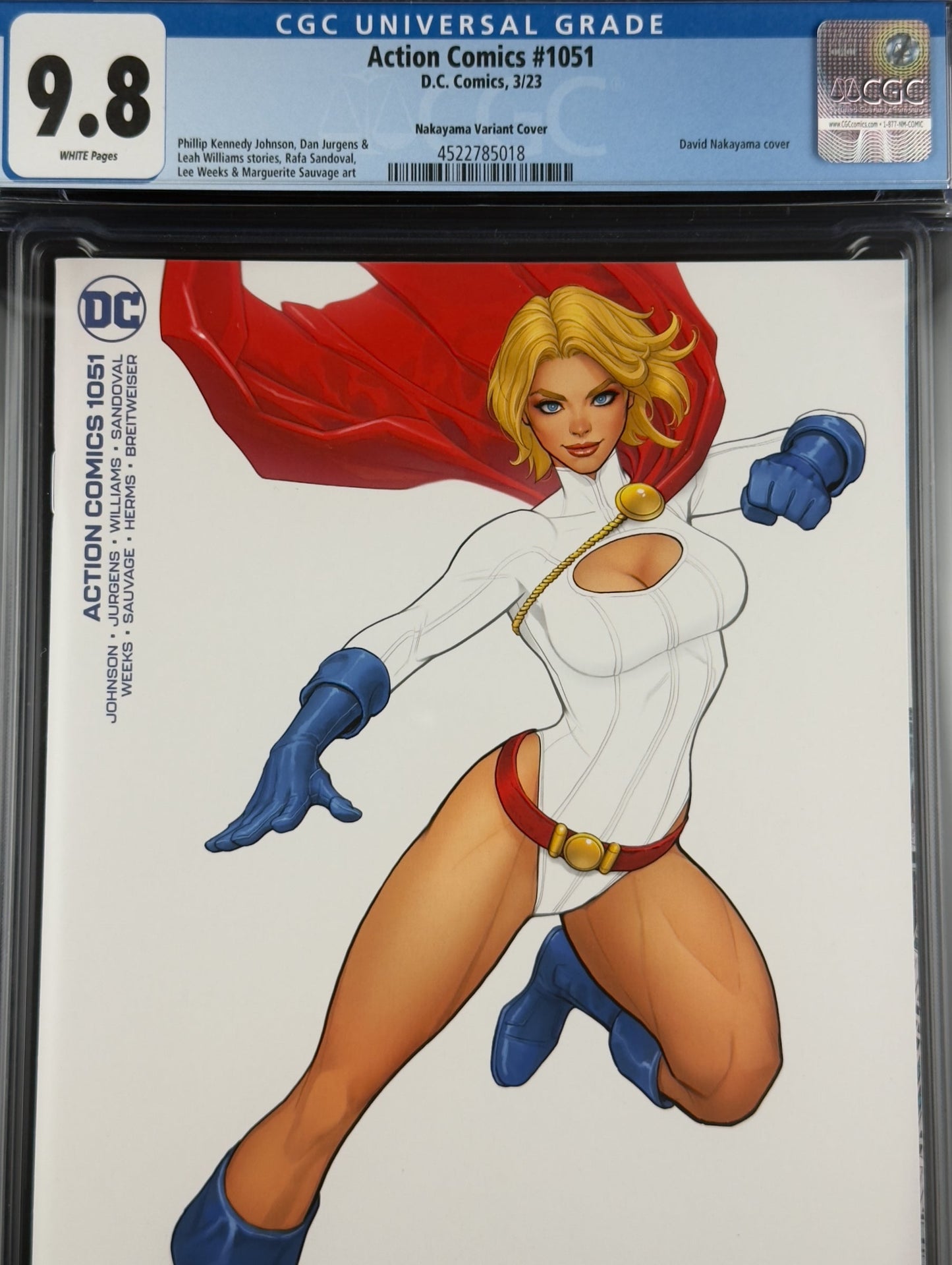 Action Comics #1051 (2023) CGC 9.8 David Nakayama Variant F