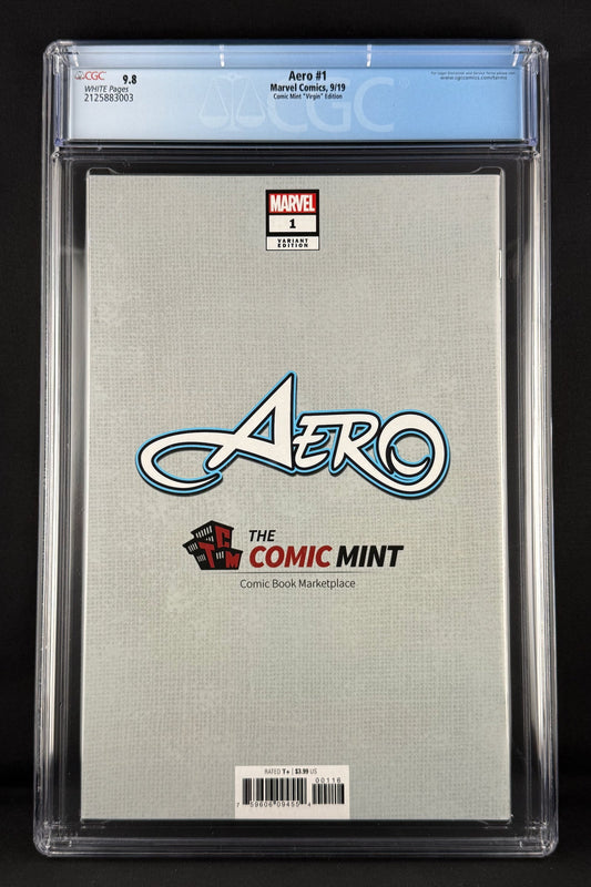 Aero #1 (2019) CGC 9.8 Woo Chul Lee Virgin Variant Ltd 600