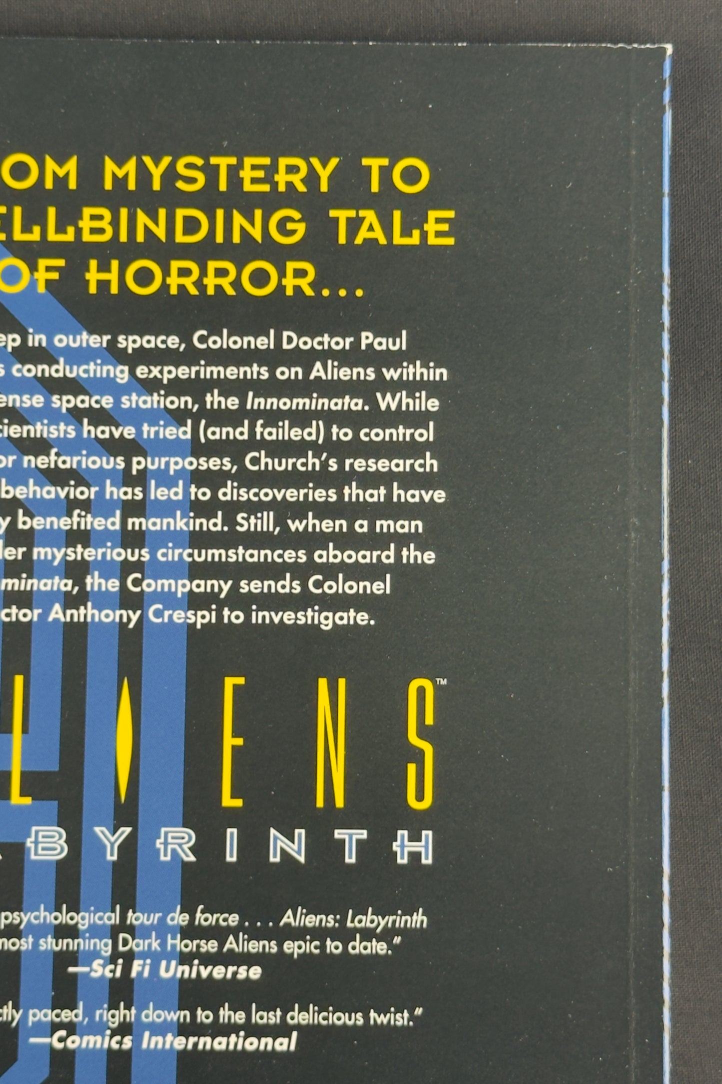 Aliens: Labyrinth Trade Paperback (1995)