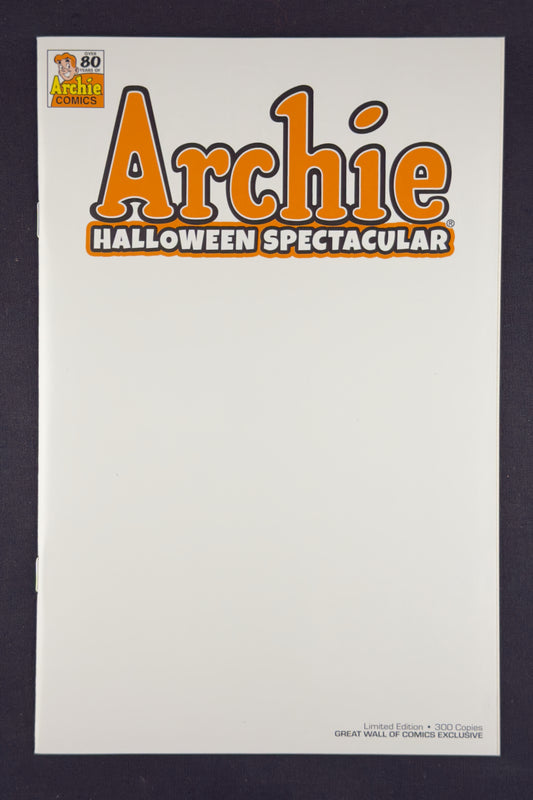 Archie Halloween Spectacular #1 (2023) Blank Sketch Cover Ltd 300 NM