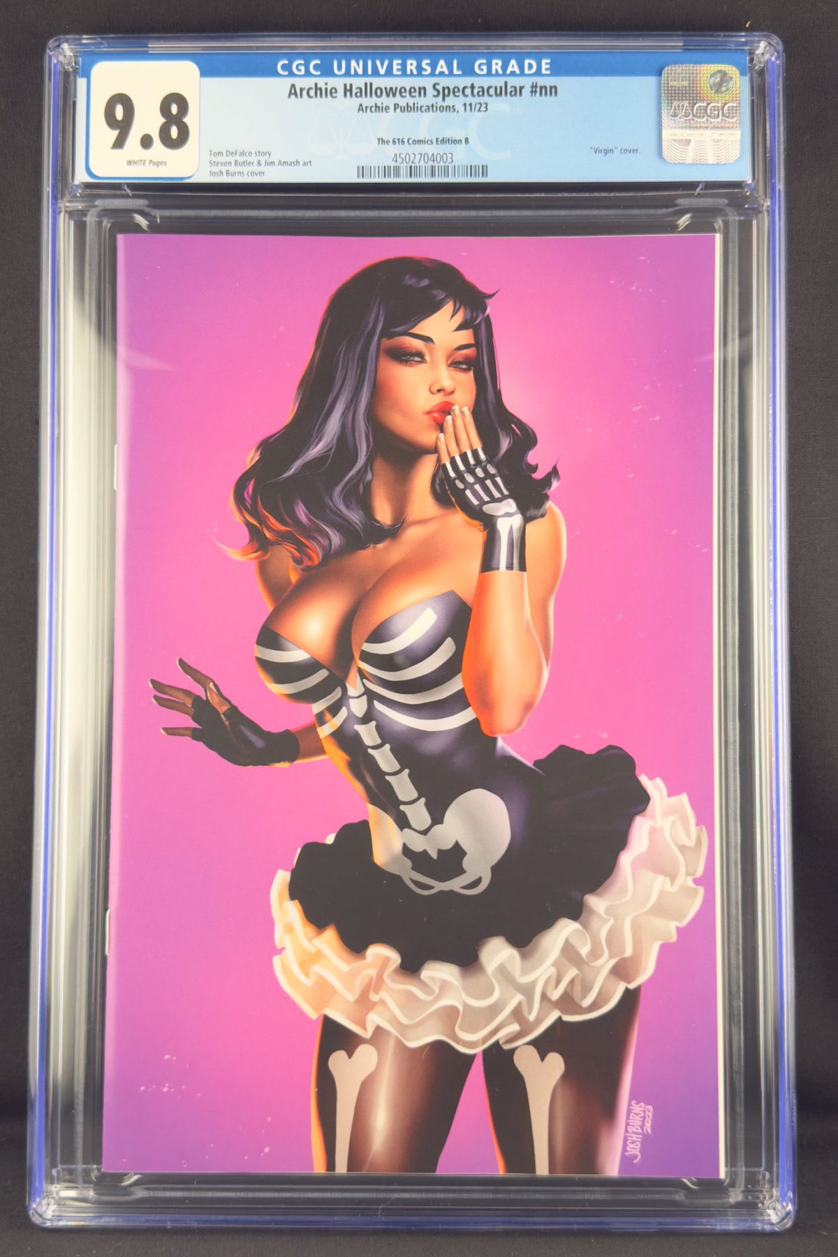Archie Halloween Spectacular #nn (2023) CGC 9.8 Josh Burns Virgin B. Veronica