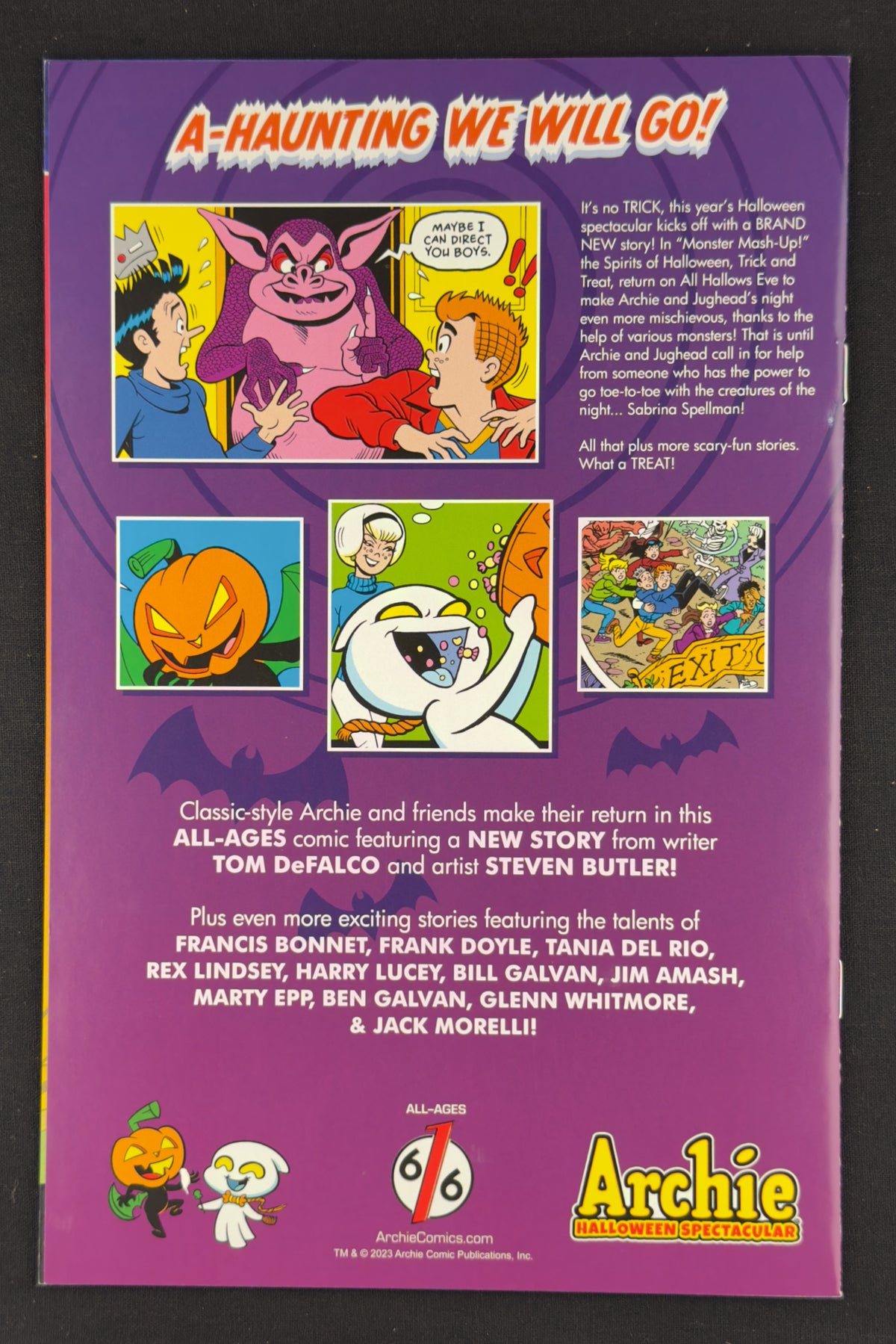 Archie Halloween Spectacular (2023) Josh Burns Virgin Variant Ltd 250 NM