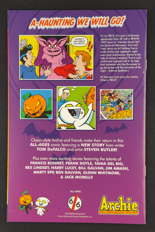 Archie Halloween Spectacular (2023) Josh Burns Virgin Variant Ltd 250 NM