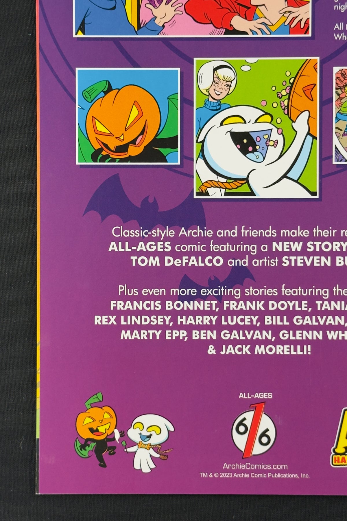Archie Halloween Spectacular (2023) Josh Burns Virgin Variant Ltd 250 NM