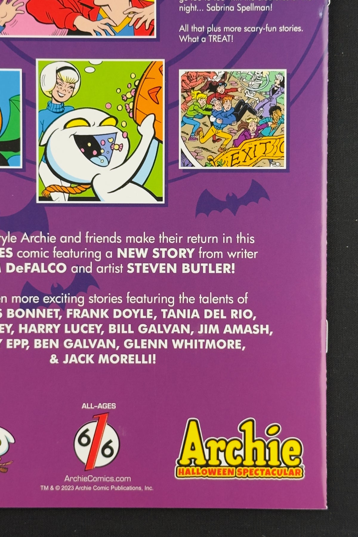 Archie Halloween Spectacular (2023) Josh Burns Virgin Variant Ltd 250 NM