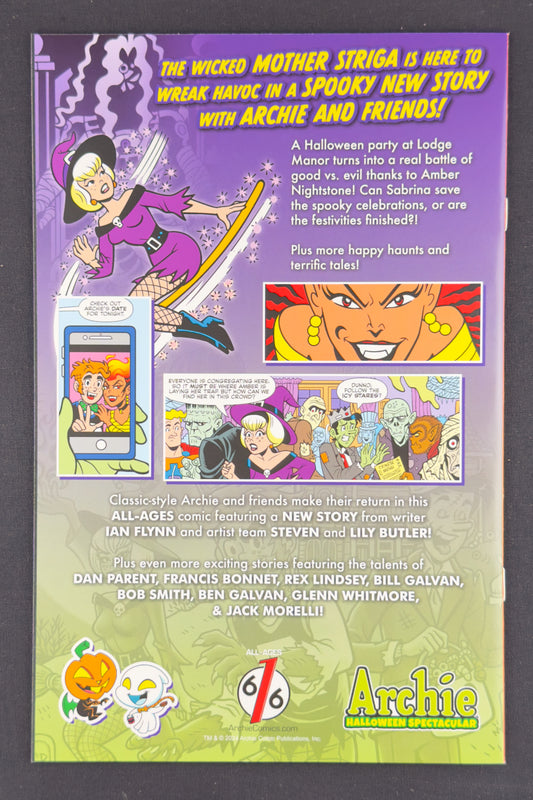 Archie Halloween Spectacular (2024) Josh Burns Virgin Variant Ltd 250 NM