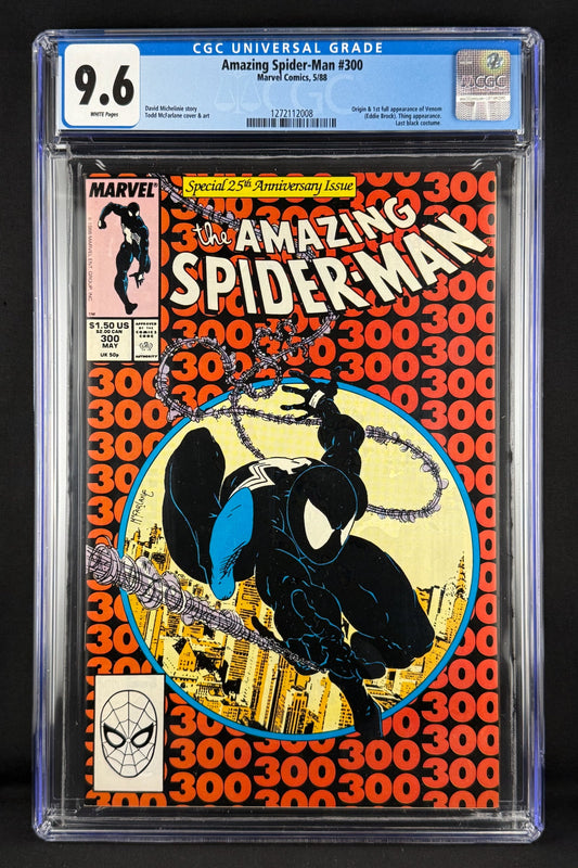 Amazing Spider-Man #300 (1988) CGC 9.6 Todd McFarlane - 1st app Venom
