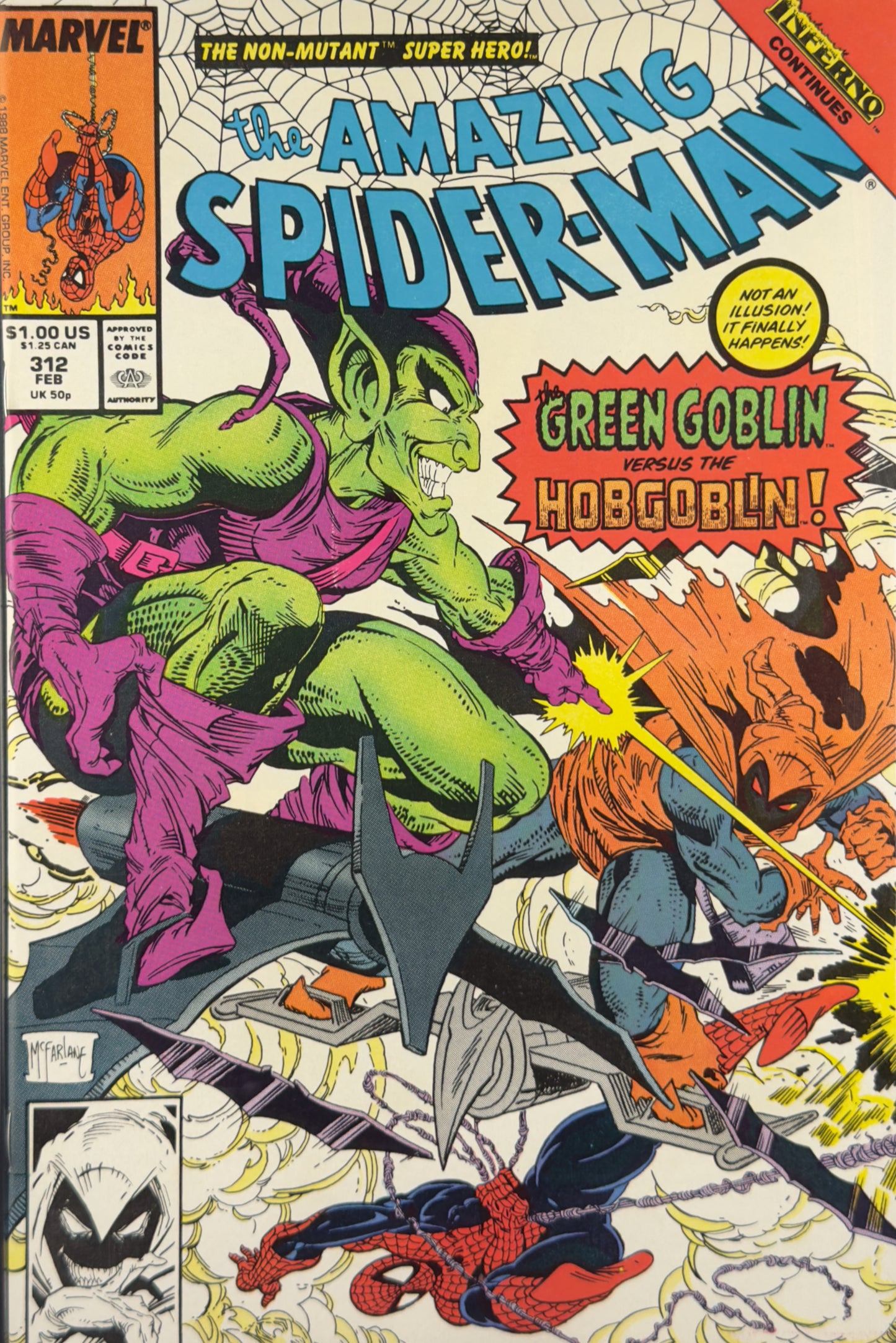 Amazing Spider-Man #312 (1989) CGC 9.6 Todd McFarlane