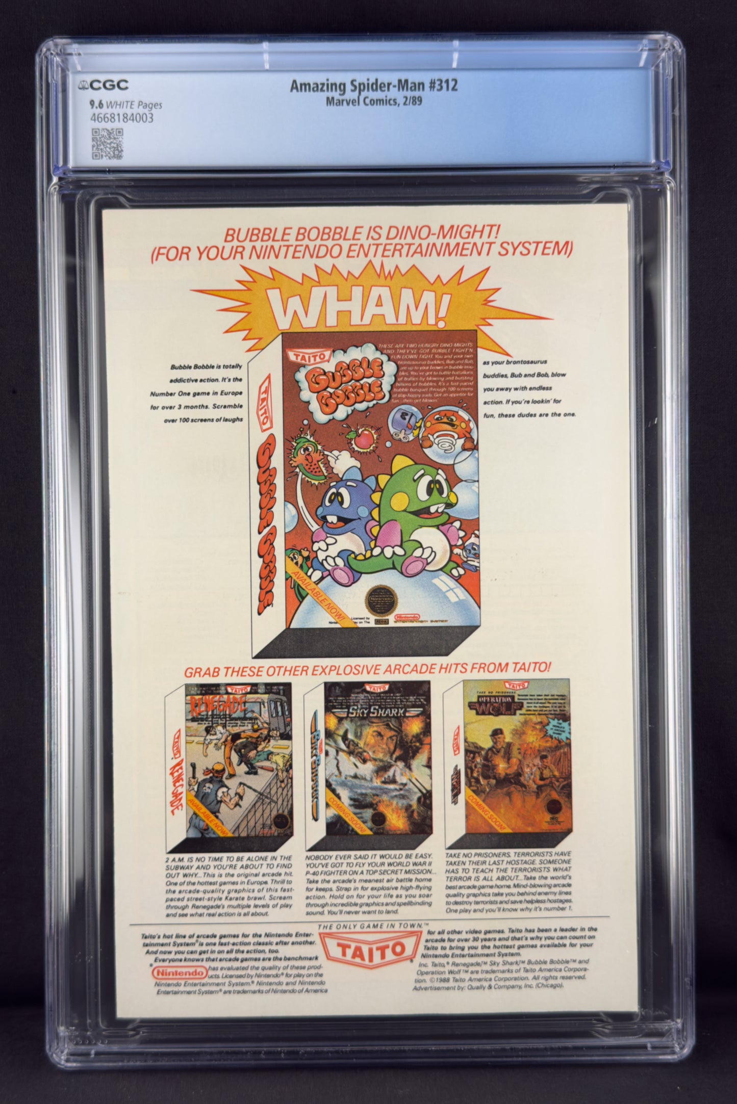 Amazing Spider-Man #312 (1989) CGC 9.6 Todd McFarlane