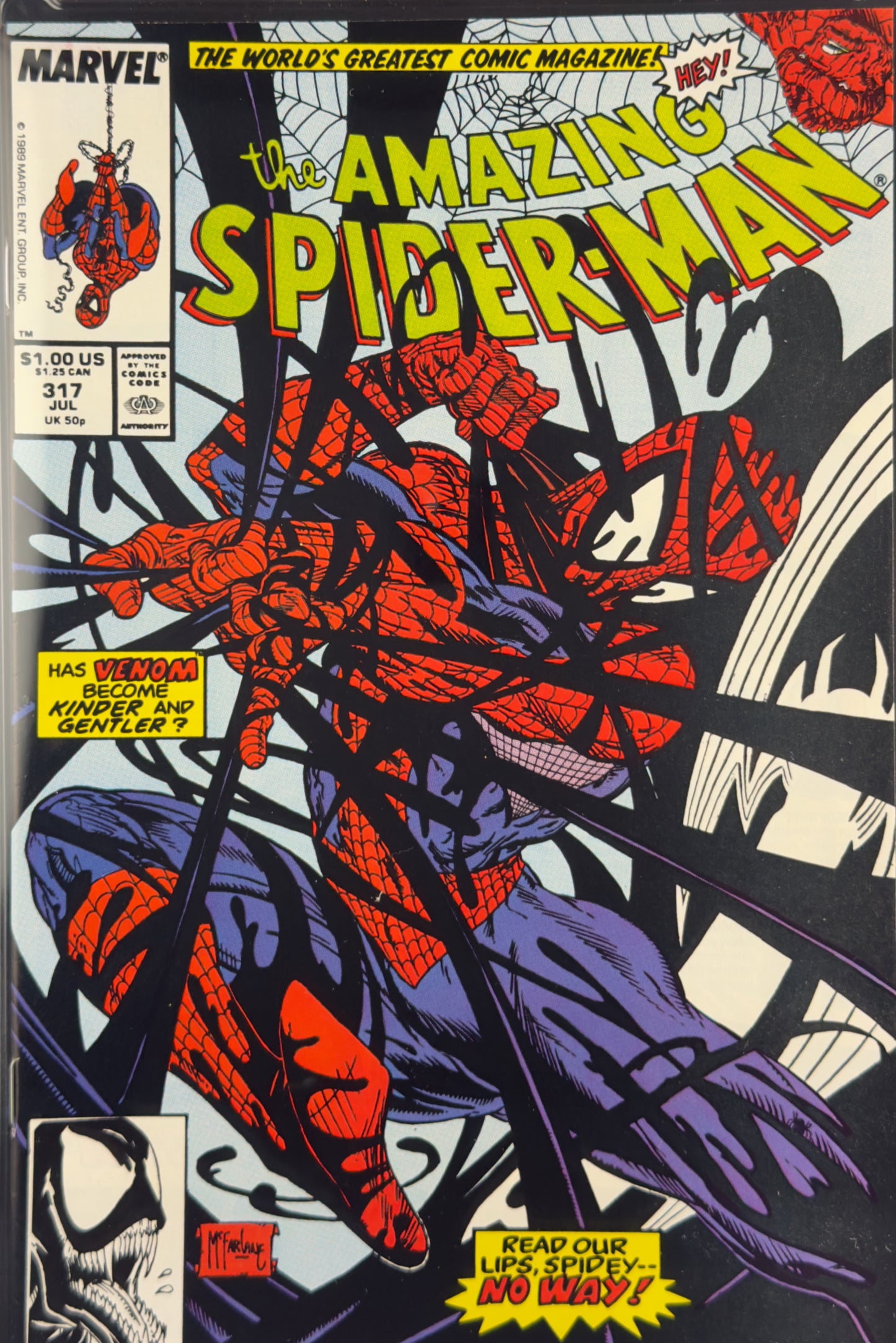 Amazing Spider-Man #317 (1989) CGC 9.6 Todd McFarlane