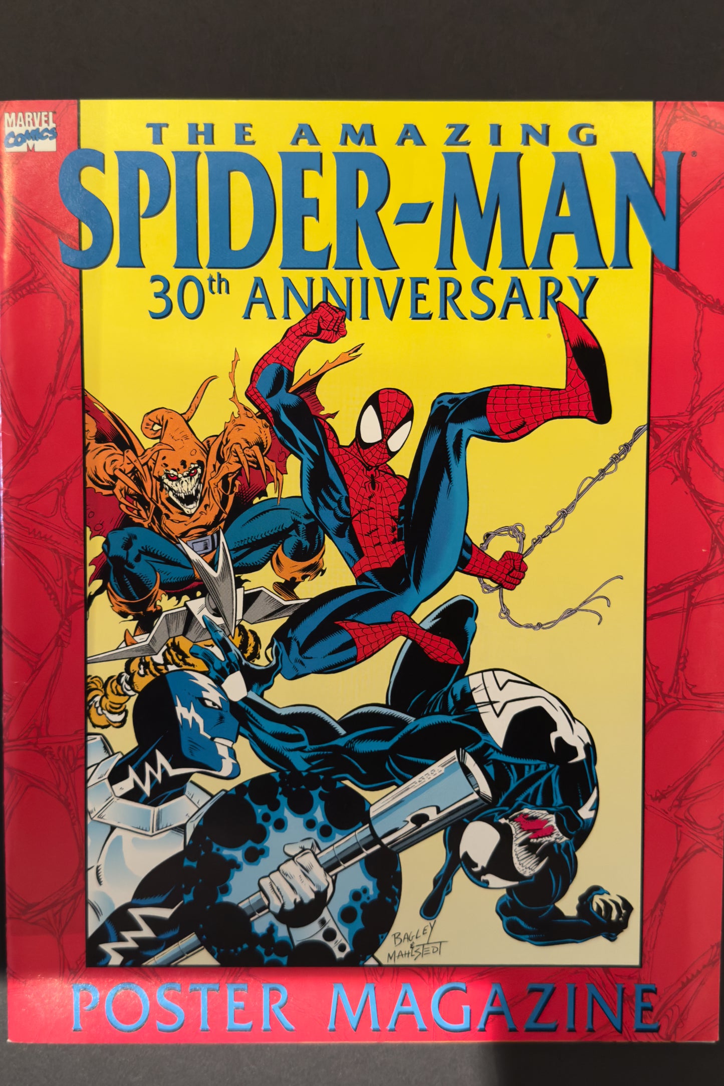 Amazing Spider-Man 30th Anniversary Poster Magazine.