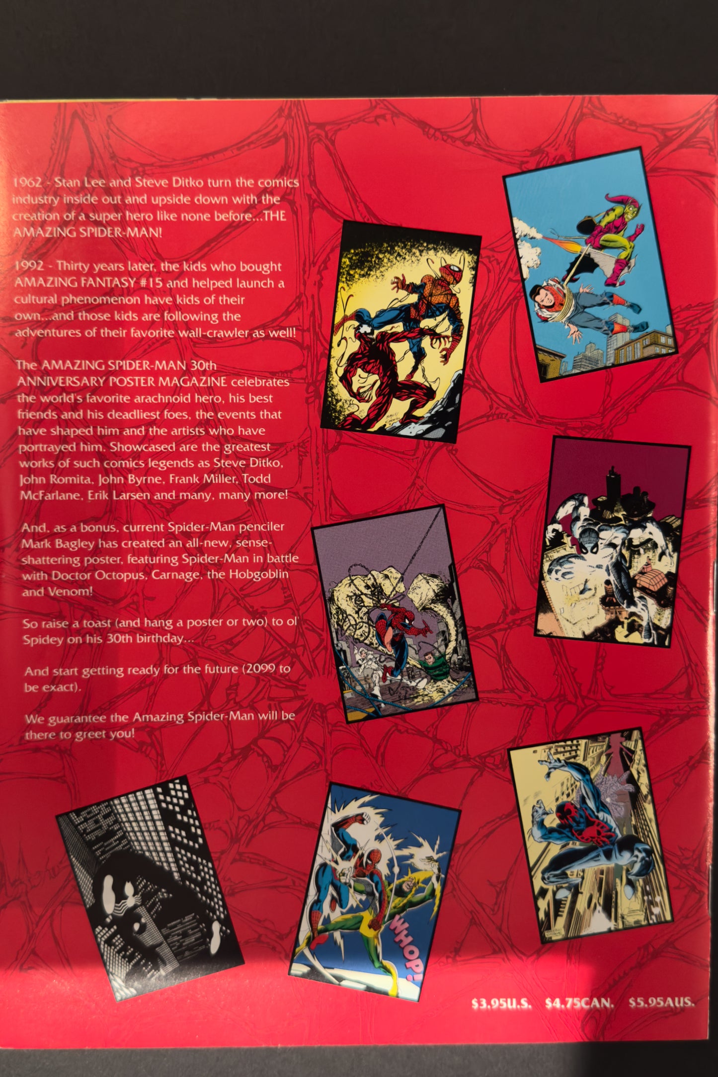 Amazing Spider-Man: 30th Anniversary Poster Magazine