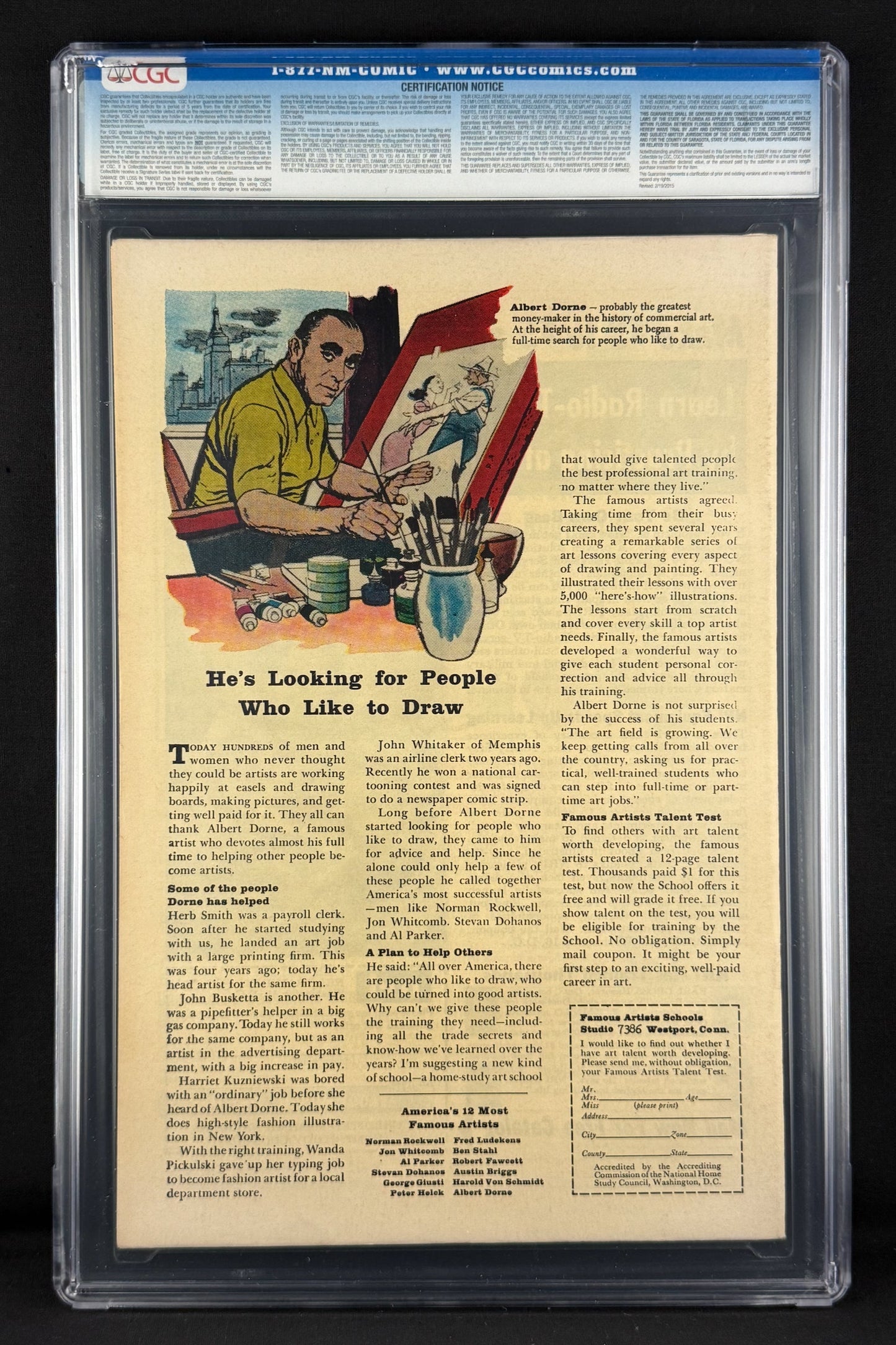 Avengers #10 (1964) CGC 9.2 Jack Kirby - 1st app Immortus