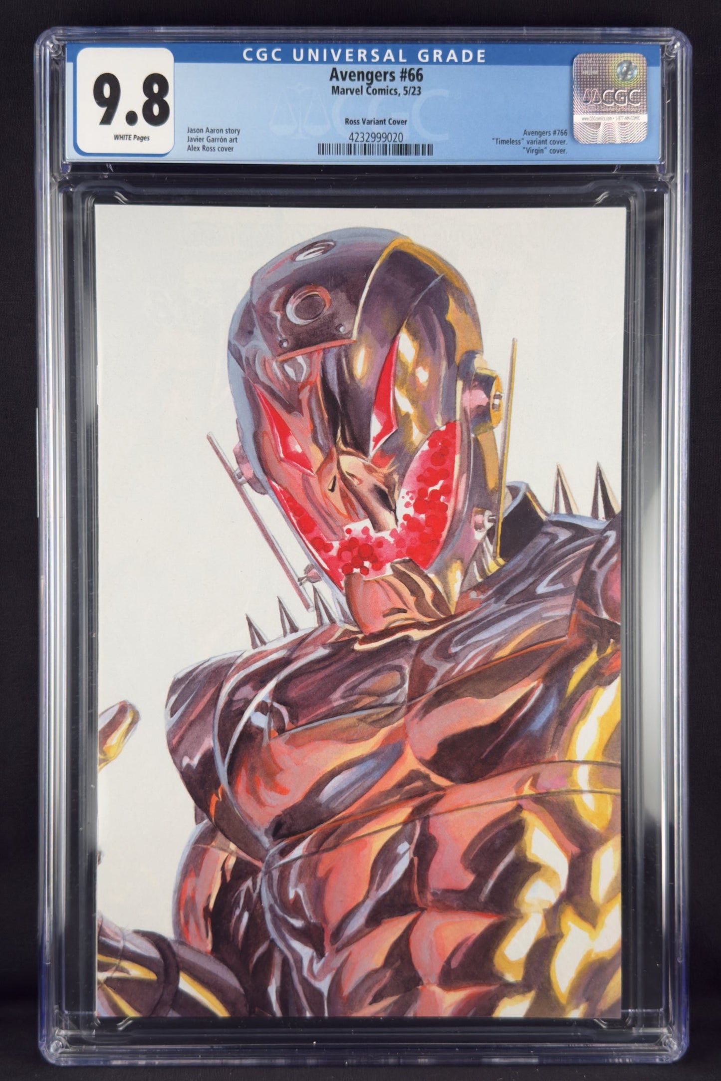 Avengers #66 (2023) CGC 9.8 Alex Ross Timeless Virgin Variant
