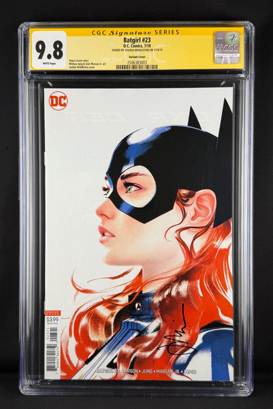 Batgirl #23 (2018) CGC 9.8 SS Joshua Middleton Variant B