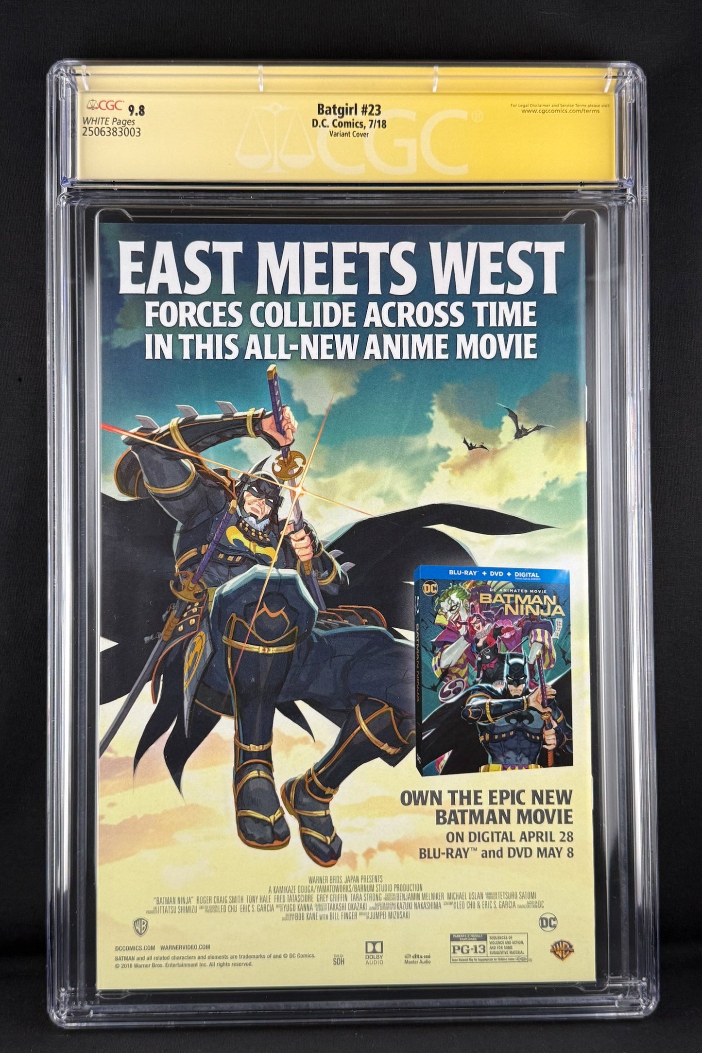 Batgirl #23 (2018) CGC 9.8 SS Joshua Middleton Variant B