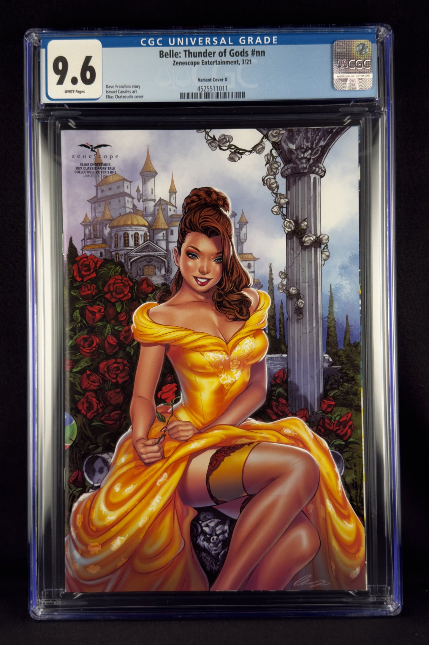 Belle: Thunder of Gods #nn (2021) CGC 9.6 Elias Chatzoudis Variant D