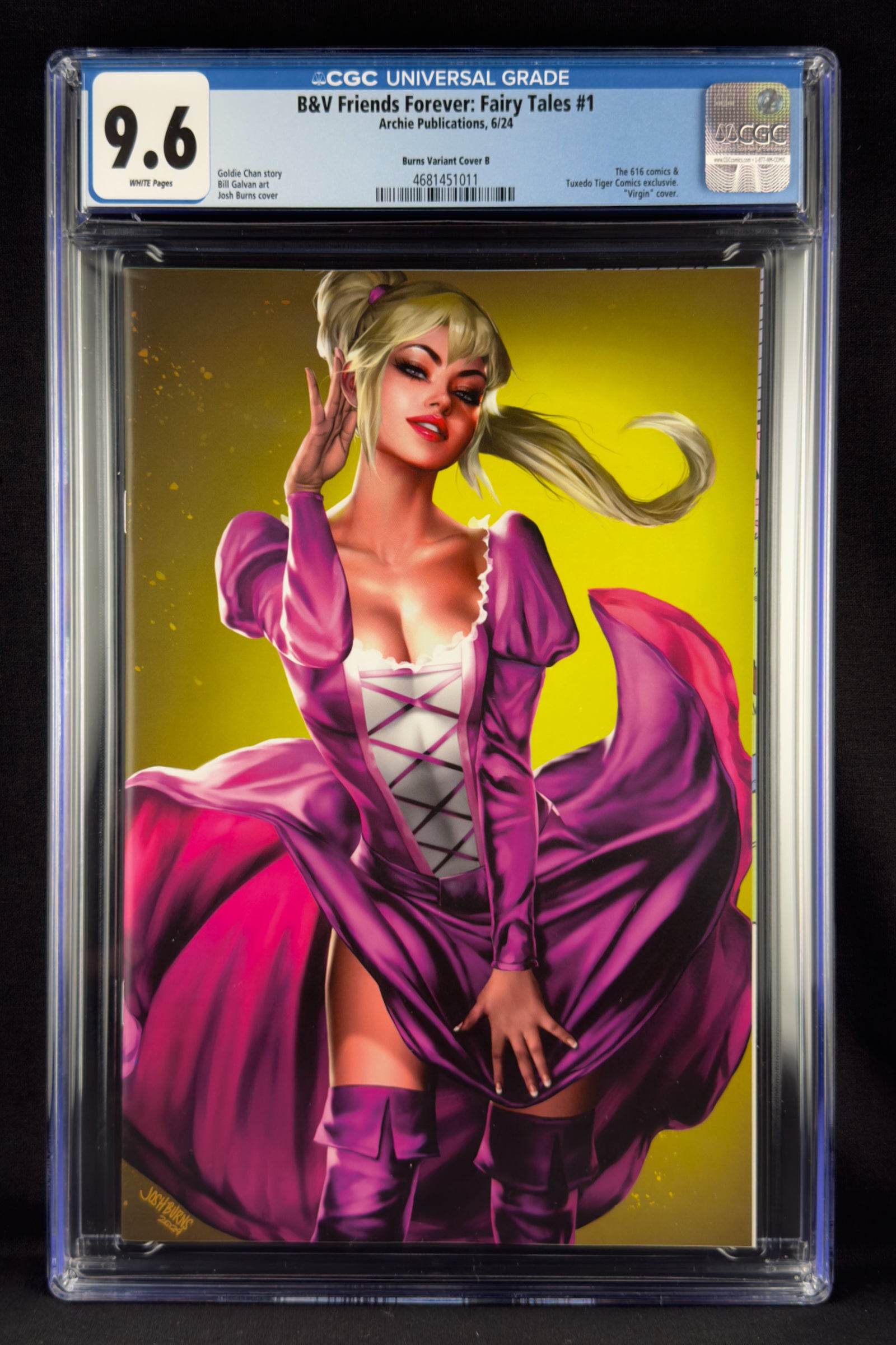 B&V Friends Forever Fairy Tales #1 (2024) CGC 9.6 Josh Burns Virgin.