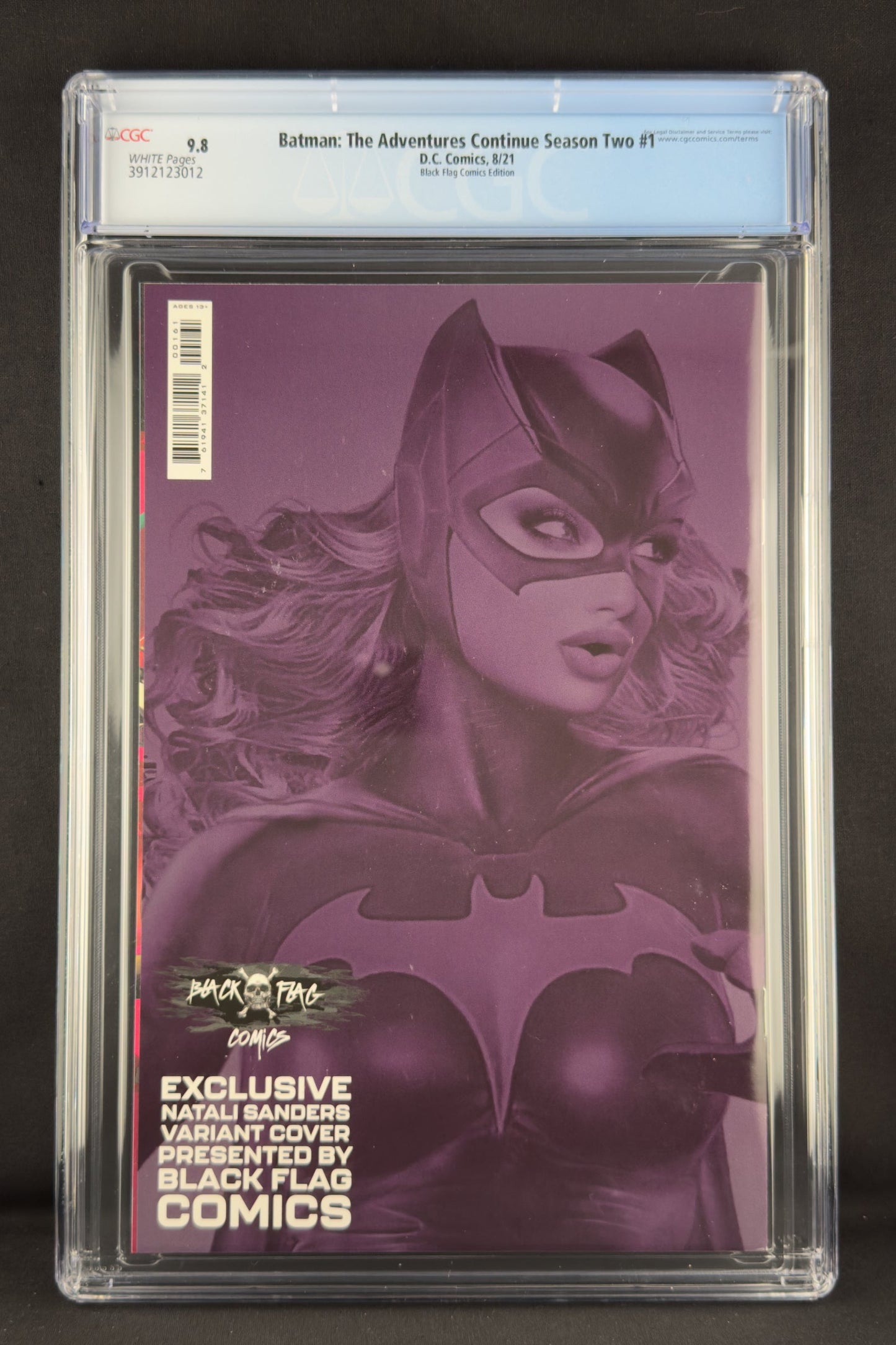 Batman: The Adventures Continue Season Two #1 (2021) CGC 9.8 Natali Sanders Minimal Trade Variant Ltd 1500