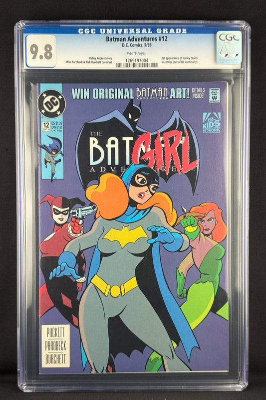 Batman Adventures #12 (1993) CGC 9.8 Mike Parobeck - 1st app Harley Quinn in comics (out of DC continuity)