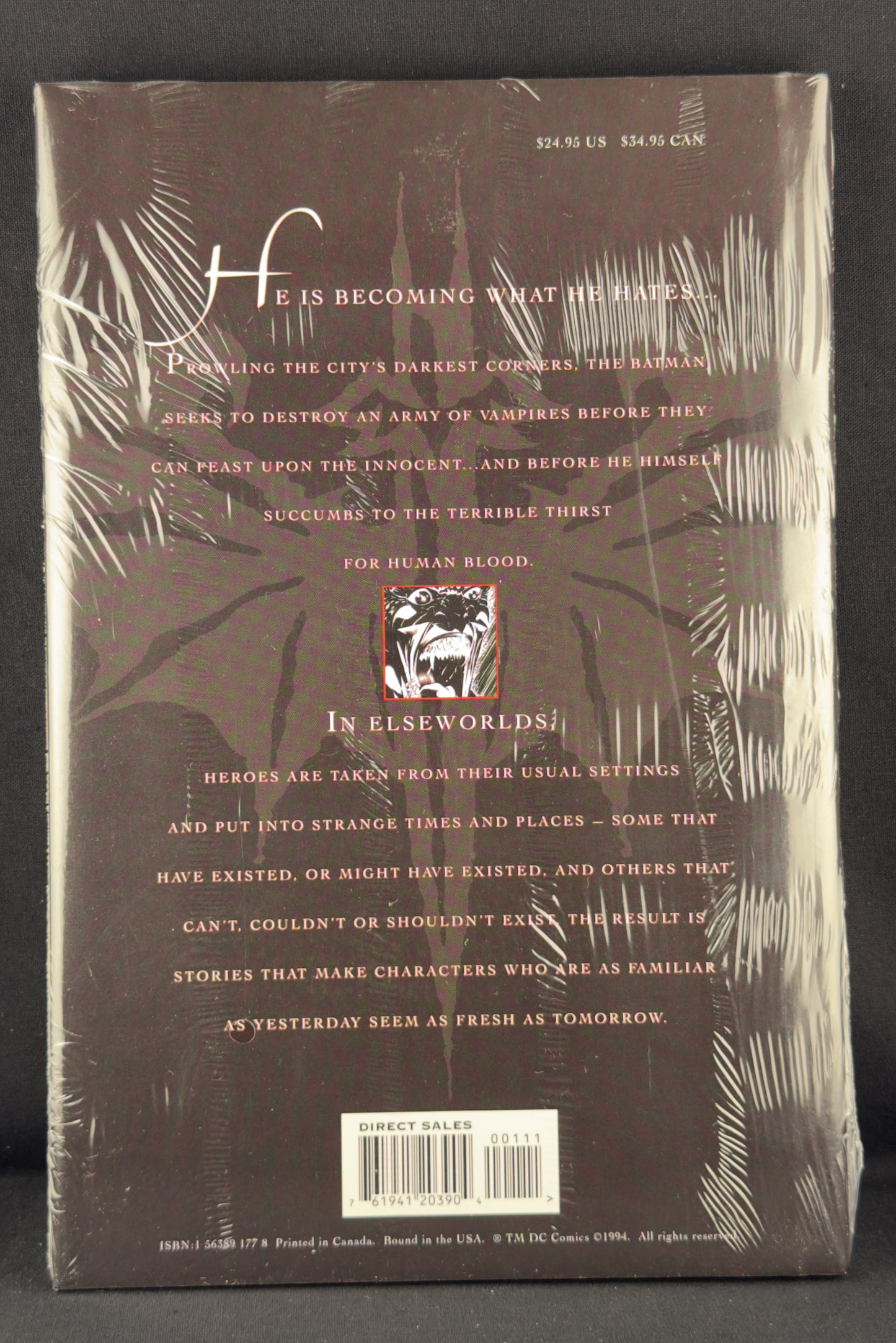 Batman: Bloodstorm Hardcover - Still Shrink-Wrapped (1994)