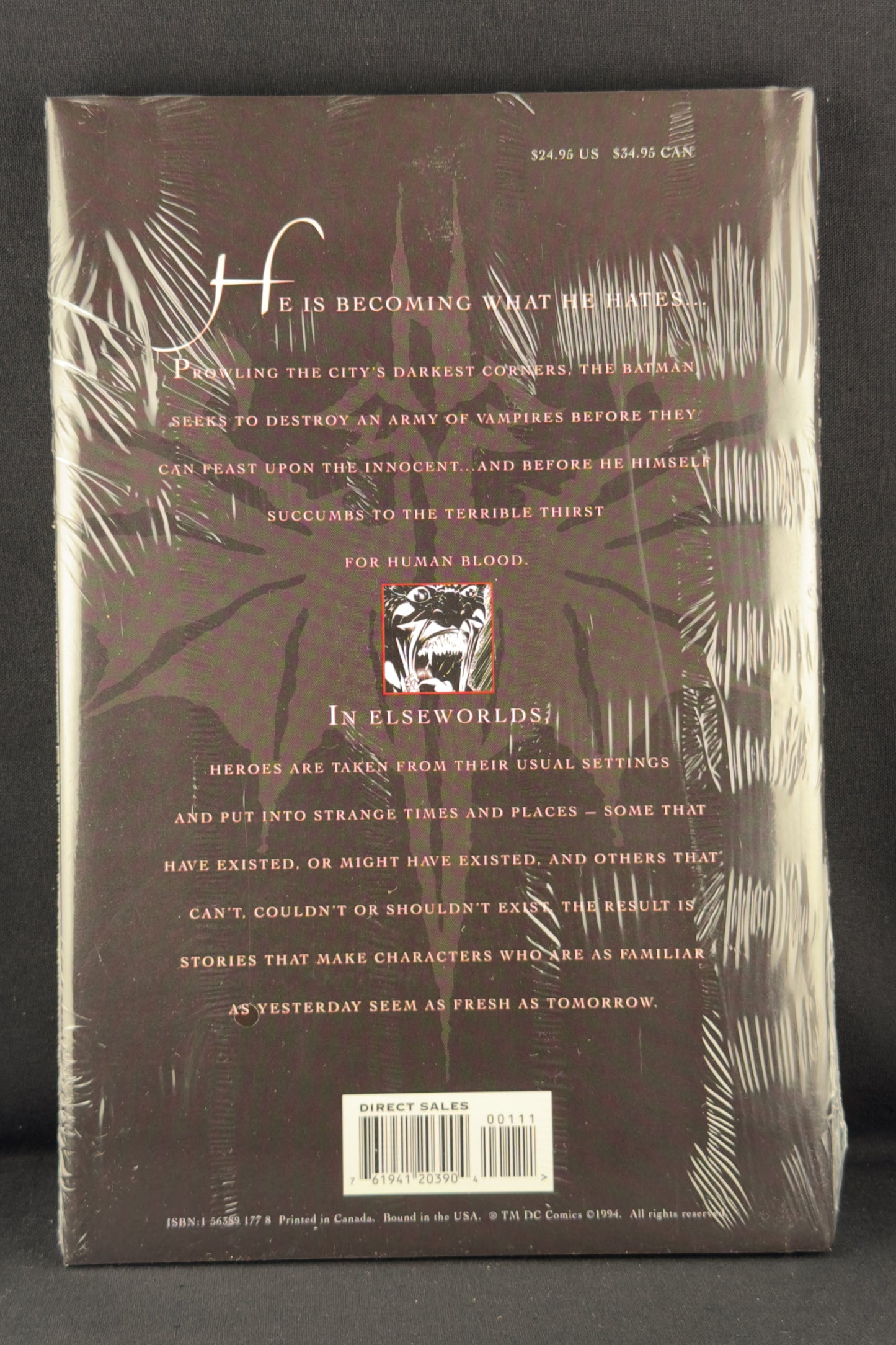 Batman: Bloodstorm Hardcover - Still Shrink-Wrapped (1994)
